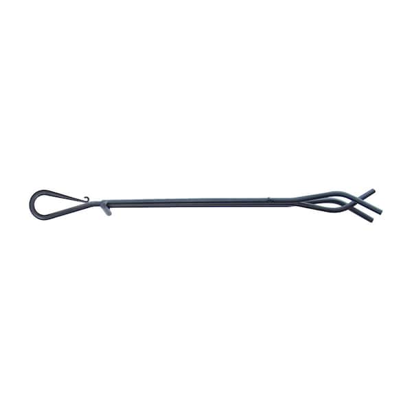 Open Hearth Panacea Open Hearth Black Matte Steel Fireplace Tongs 15349 - main